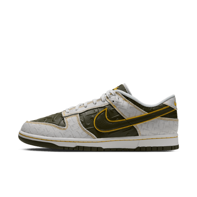 Nike Dunk Low Retro sneakers "White & Cargo Khaki" | Heren | Sportstyle | 01 | SPORTSHOWROOM