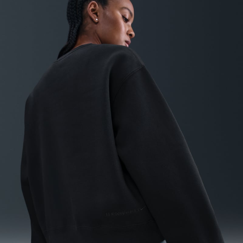 Nike ACG 'Tuff Fleece' Women's Therma-FIT Crew-Neck Sweatshirt "Black" | Kvinnor | | 02 | SPORTSHOWROOM