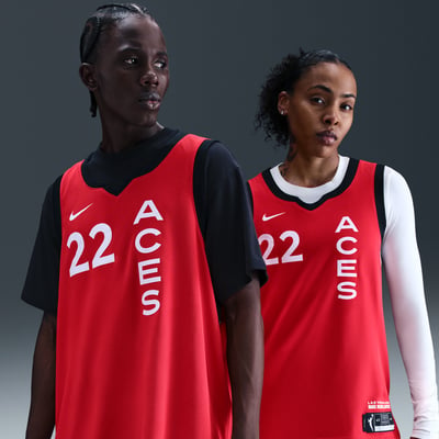 Tricko Nike A'ja Wilson Las Vegas Aces 2024 Rebel Edition Dri-FIT WNBA Victory "University Red" | Ženy | Basketbal | 01 | SPORTSHOWROOM