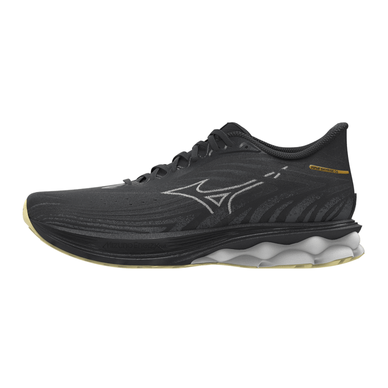 Παπούτσια Mizuno Wave Skyrise 6 "Black & Glowing Cream" | Γυναίκες | Τρέξιμο | 01 | SPORTSHOWROOM