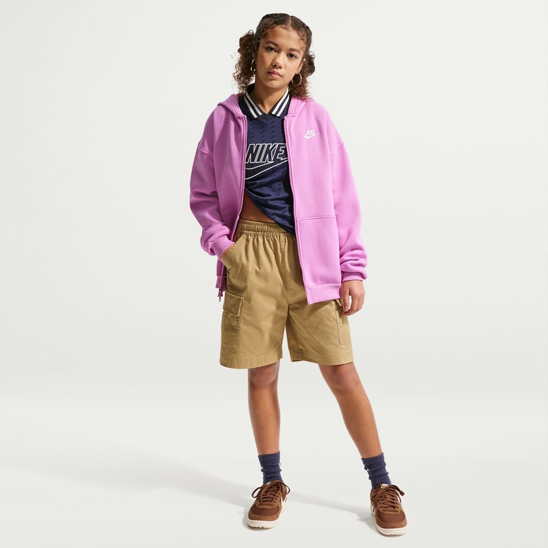 Nike Club Fleece Oversized Full-Zip FD2931-503 04