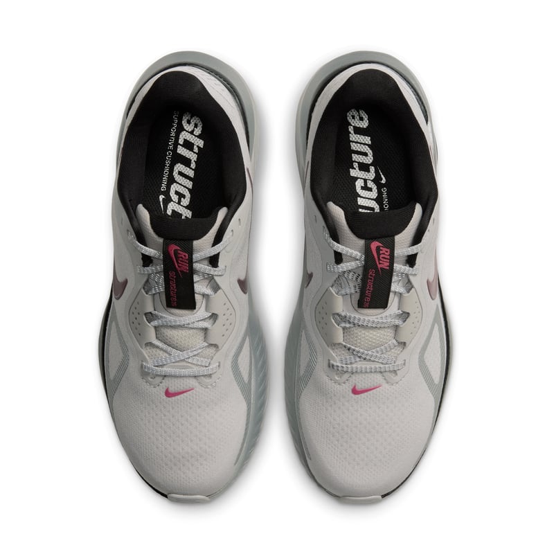 Nike Structure 26 futócipők "Vast Grey & Pink Smoke" | Női | Futás | 04 | SPORTSHOWROOM