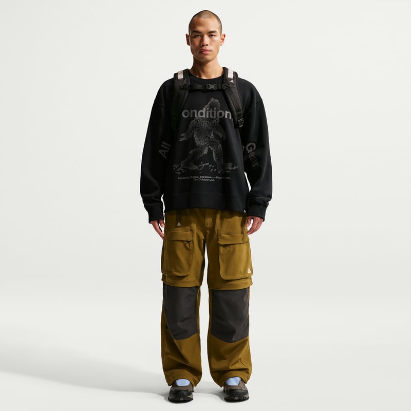 Moletom Nike ACG "Tuff Fleece" Therma-FIT Pullover Crew-Neck "Black" | Homem | | 04 | SPORTSHOWROOM