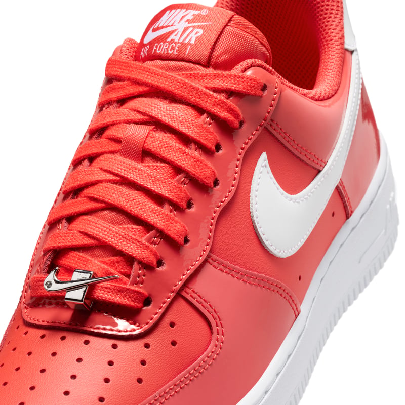 Nike Air Force 1 '07 ‘Patent’ trainers "Light Crimson & White" | Women | SportStyle | 07 | SPORTSHOWROOM