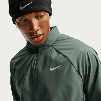 Nike Miler Repel UV Jakke "Camo Green" | Herre | Løping | 01 | SPORTSHOWROOM