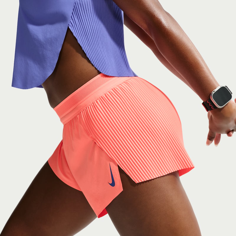 Nike AeroSwift Dri-FIT ADV Mid-Rise 7" Brief-Lined Shorts "Atomic Pink" | Dames | Hardlopen | 04 | SPORTSHOWROOM