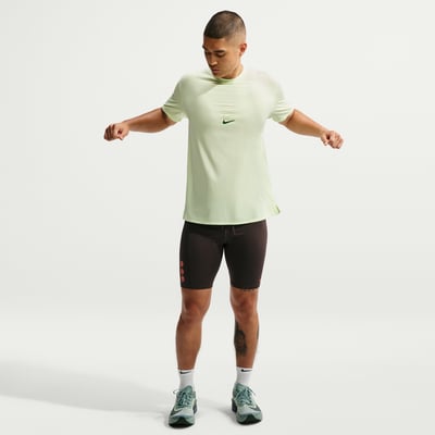 Nike Fast Dri-FIT Brief-Lined 1/2 Tights "Tar" | Herren | Laufen | 01 | SPORTSHOWROOM
