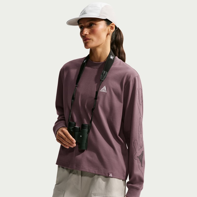 Nike ACG Dri-FIT Shirt "Barely Grape & Bright Crimson" | Women | | 03 | SPORTSHOWROOM