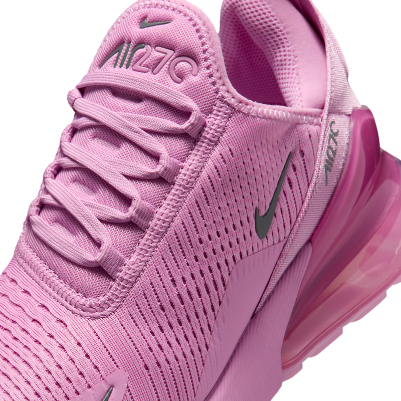 Nike Air Max 270 sneakerek "Light Magenta & Smoke Grey" | Női | Sportstyle | 07 | SPORTSHOWROOM
