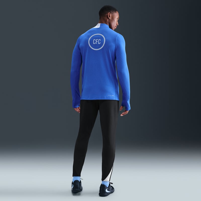 Nike Chelsea F.C. Strike Third Dri-FIT Total 90 Knit Pants "Black & Field Silver" | Men | Football | 04 | SPORTSHOWROOM