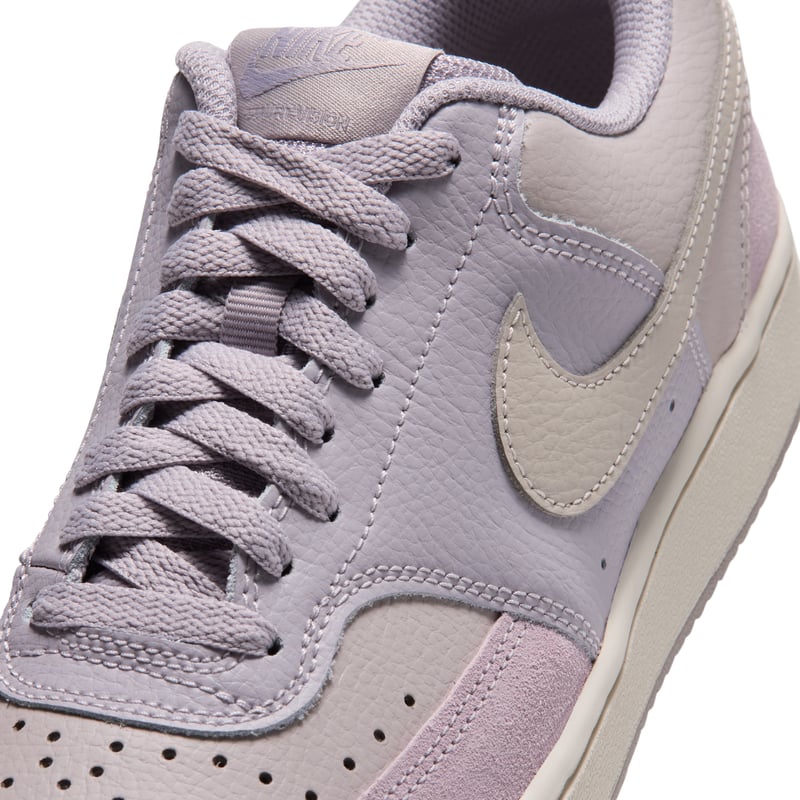 Baskets Nike Court Vision Low Suede "Silver Lilac & Moon Particle" | Femme | Sportstyle | 07 | SPORTSHOWROOM