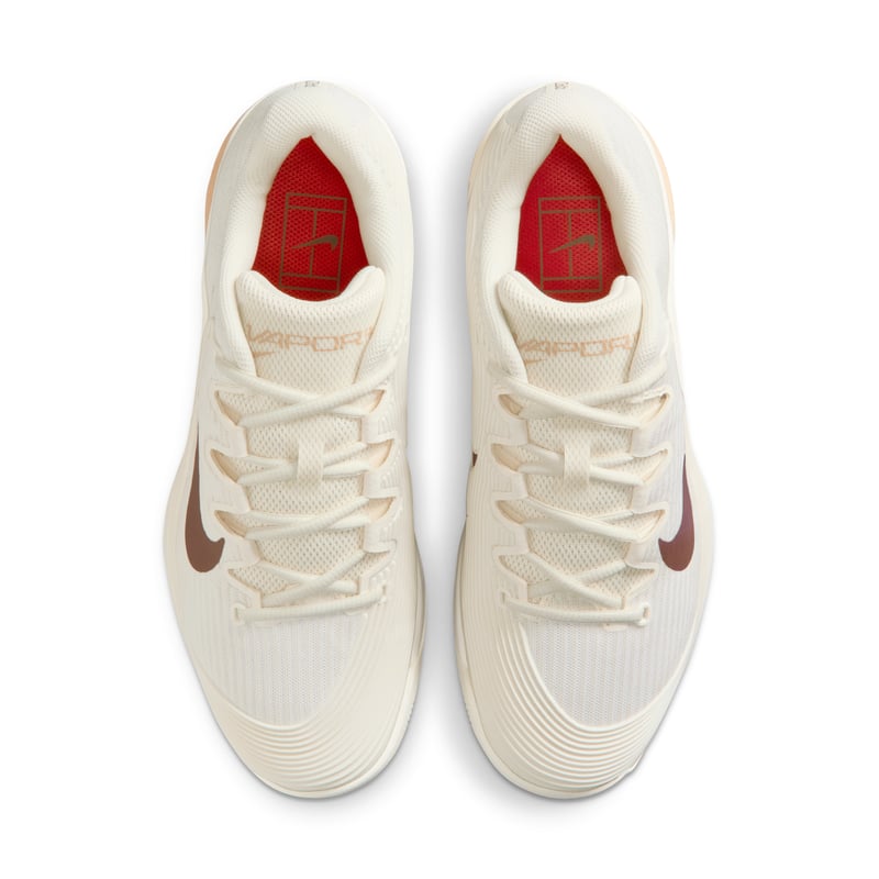 Nike Vapor 12 tennisskor "Pale Ivory & Tattoo" | Kvinnor | Tennis | 04 | SPORTSHOWROOM