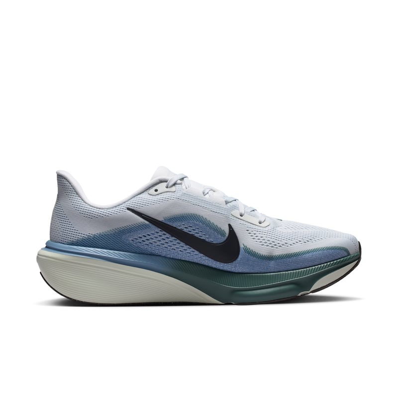 Nike Pegasus 42 running shoes "Pure Platinum & Work Blue" | Men | Running | 03 | SPORTSHOWROOM
