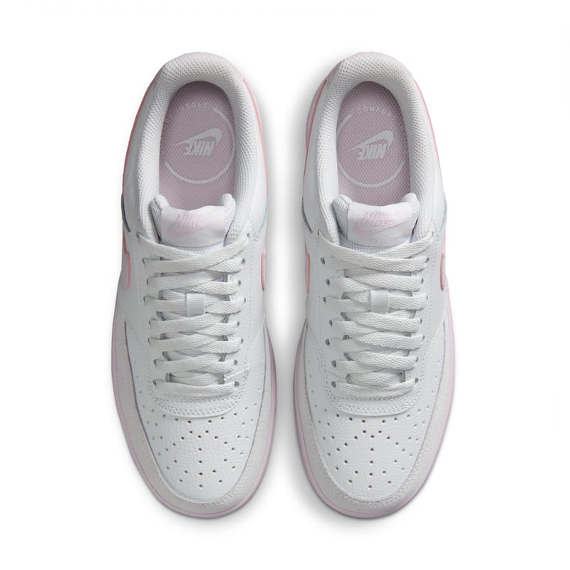 Baskets Nike Court Vision Low Suede "Off White & Bleached Lilac" | Femme | Sportstyle | 04 | SPORTSHOWROOM
