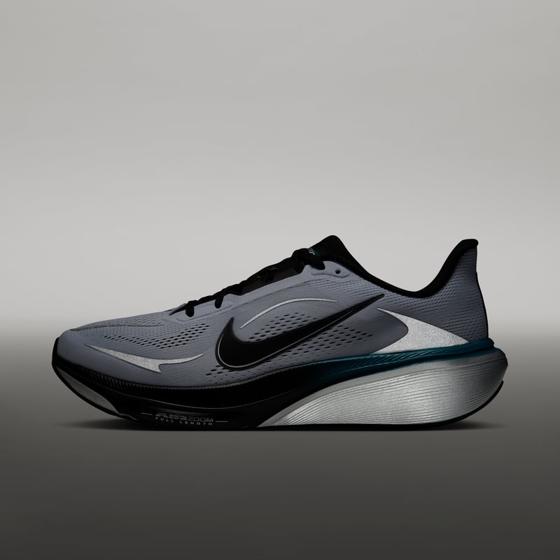 Nike Pegasus 42 hardloopschoenen "Football Grey & Bright Spruce" | Heren | Hardlopen | 09 | SPORTSHOWROOM