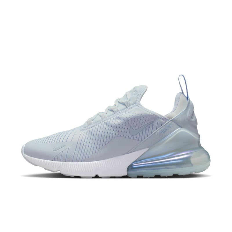 Nike Air Max 270 sneakerek "Football Grey & Hydrogen Blue" | Női | Sportstyle | 01 | SPORTSHOWROOM