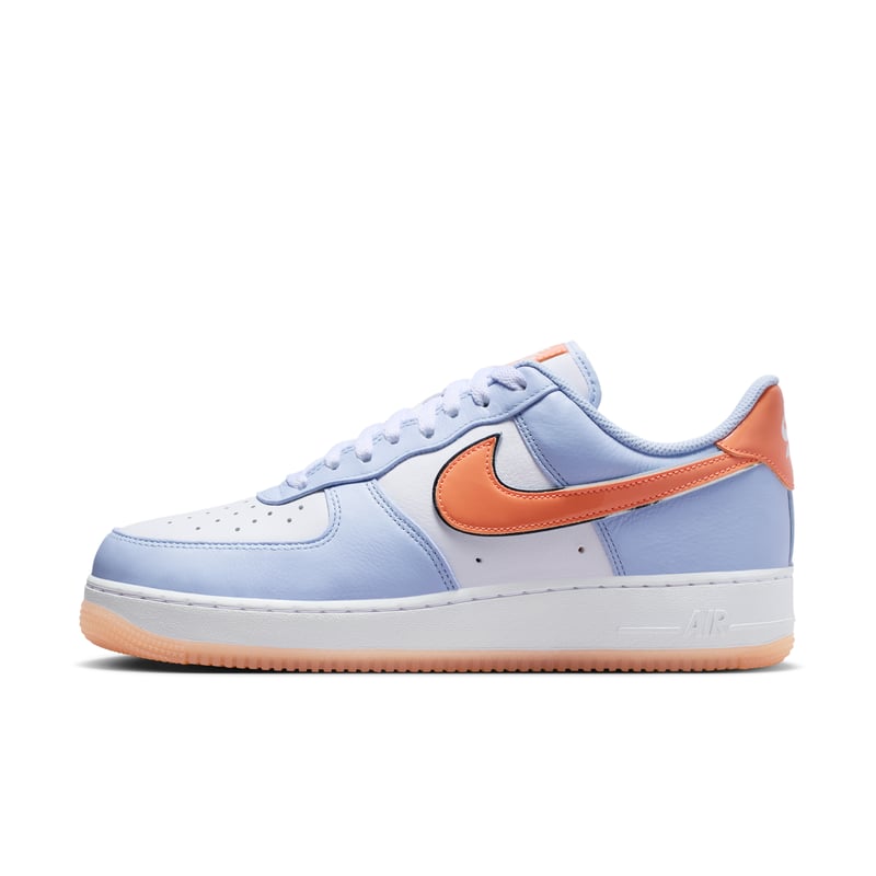 Nike Air Force 1 '07 trainers "Hydrogen Blue & Orange Frost" | Men | SportStyle | 01 | SPORTSHOWROOM