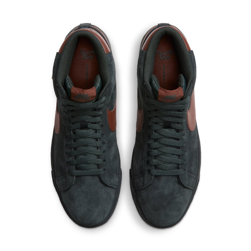 Skate tenisice Nike SB Zoom Blazer Mid "Black Spruce & Corduroy Brown" | Muškarci | Skejtanje | 04 | SPORTSHOWROOM