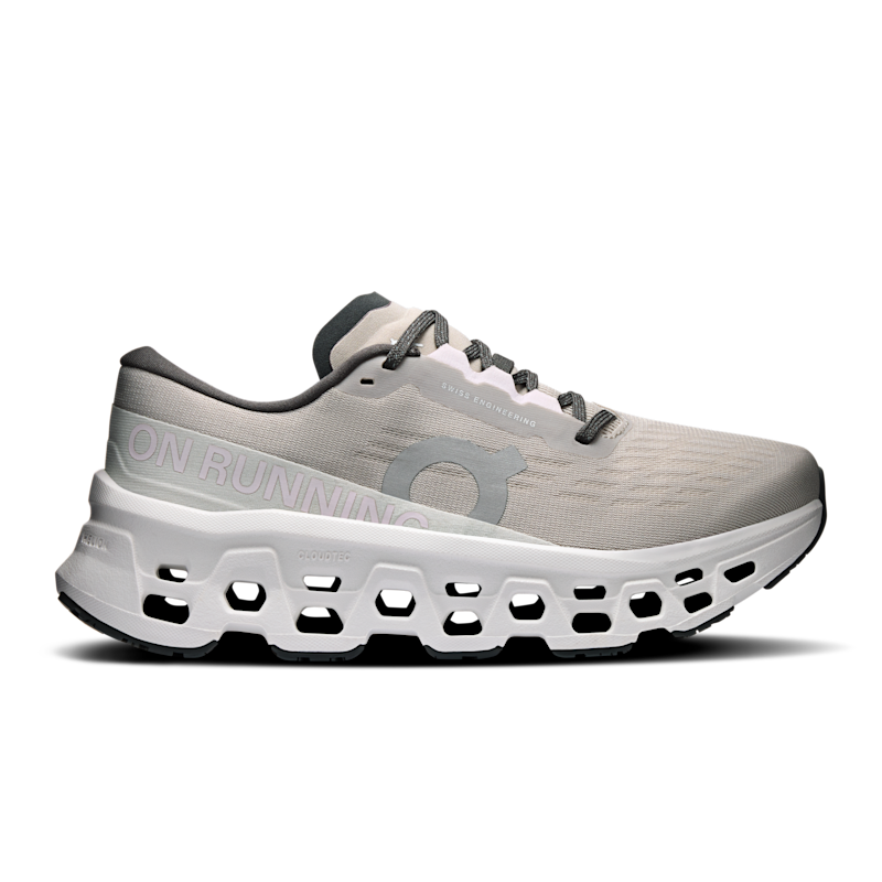 Buty do biegania On Cloudmonster 3 "Truffle & Ivory" | Kobiety | Bieganie | 01 | SPORTSHOWROOM