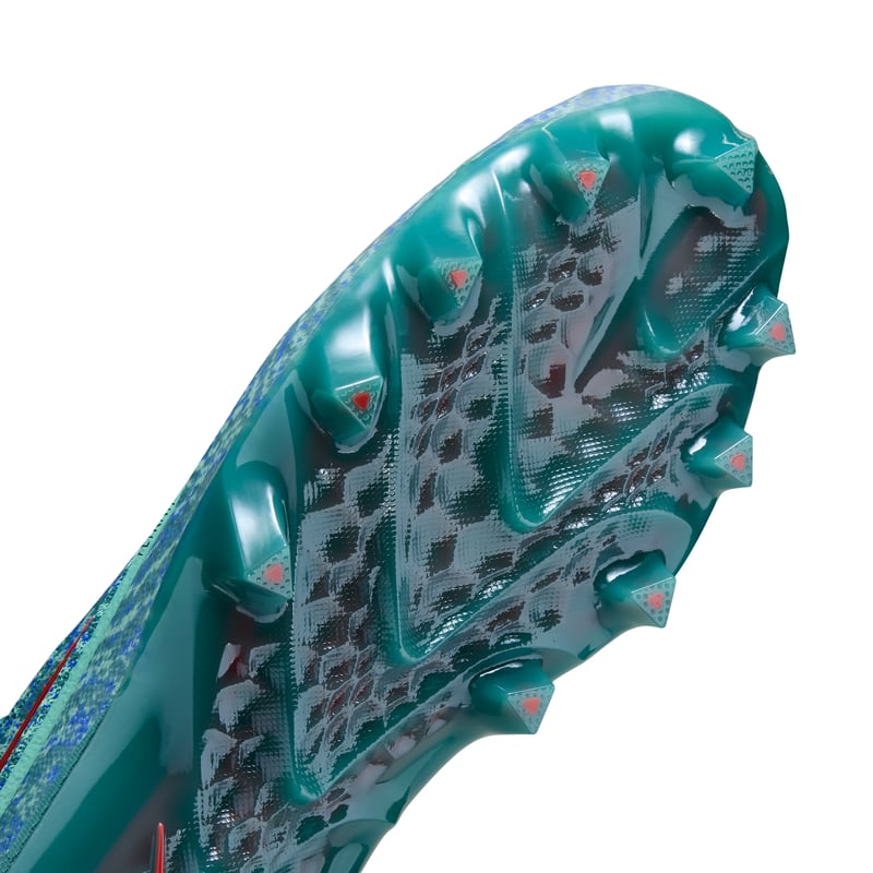Scarpe da football Nike Alpha Menace 5 Elite "Mineral Teal & Bright Crimson" | Uomo | Football americano | 07 | SPORTSHOWROOM