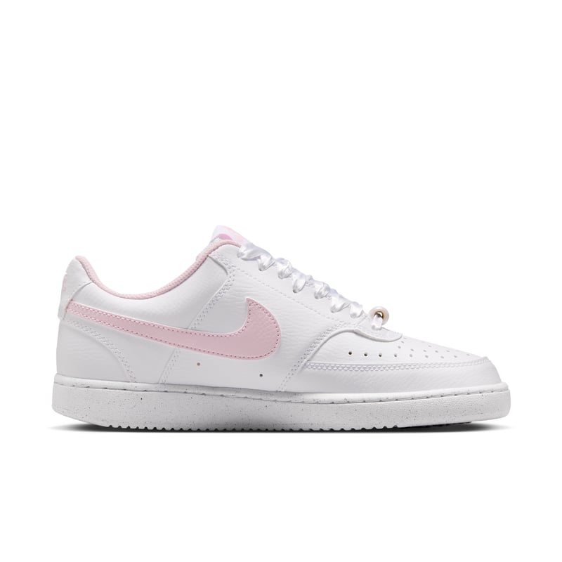 Nike Court Vision Low sneakers "White & Pink Foam" | Kvinnor | Sportstyle | 03 | SPORTSHOWROOM