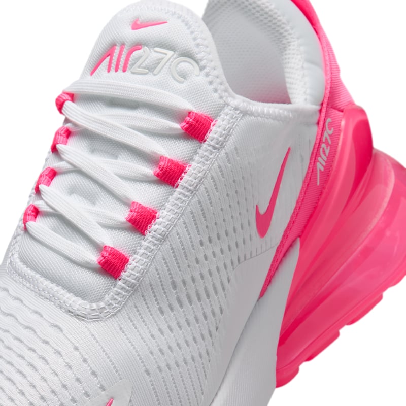 Nike Air Max 270 sneakerek "White & Hyper Pink" | Női | Sportstyle | 07 | SPORTSHOWROOM