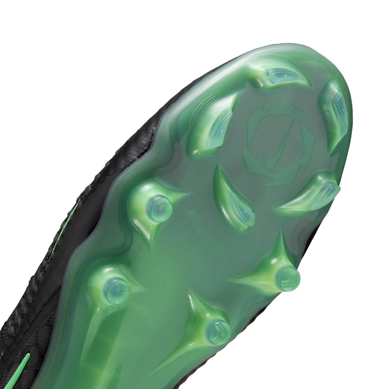Nike Phantom 6 Low Elite FG fotbollsskor "Black & llusion Green" | Män | Fotboll | 07 | SPORTSHOWROOM