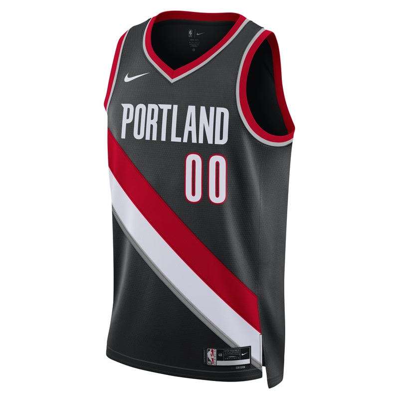 Maglia Nike Portland Trail Blazers Icon Edition Dri-FIT NBA Swingman "Black" | Uomo | Sportstyle | 01 | SPORTSHOWROOM