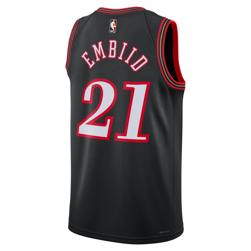 Nike Philadelphia 76ers 2025/26 Hardwood Classics Dri-FIT NBA Swingman Joel Embiid HM4778-011 02
