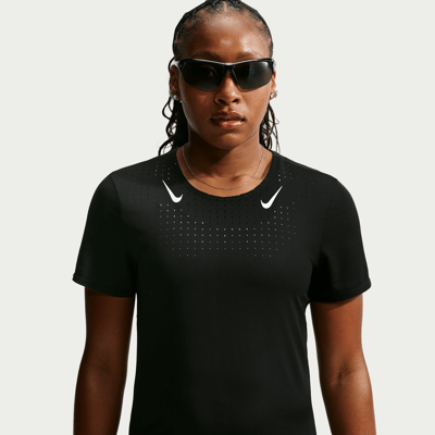 Nike AeroSwift Dri-FIT ADV Top "Black" | Dames | Hardlopen | 01 | SPORTSHOWROOM
