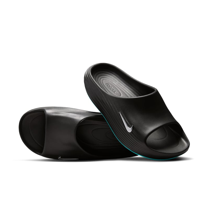 Nike ReactX Rejuven8 Slides sneakerek "Black & Gamma Blue" | Férfi | Sportstyle | 01 | SPORTSHOWROOM