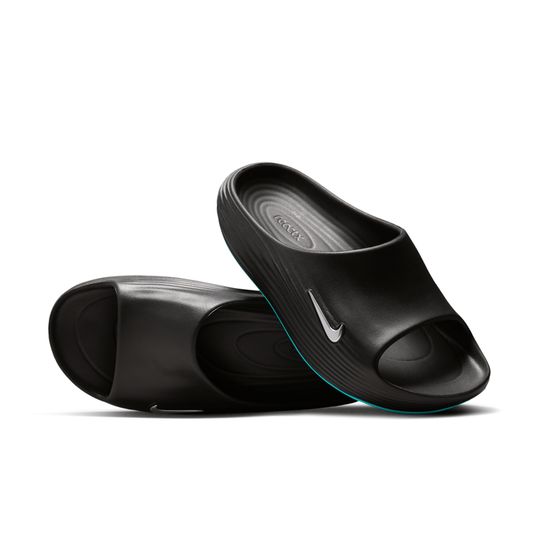 Nike ReactX Rejuven8 Slides sneakerek "Black & Gamma Blue" | Férfi | Sportstyle | 01 | SPORTSHOWROOM