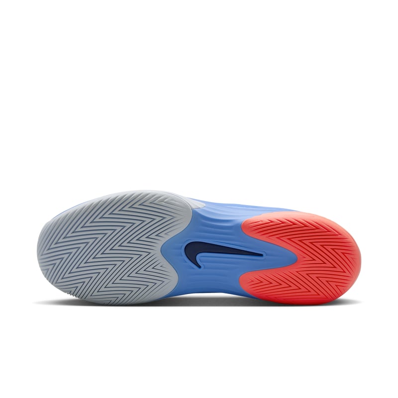 Nike Vapor 12 tennis runners "University Blue & Hot Lava" | Men | Tennis | 02 | SPORTSHOWROOM