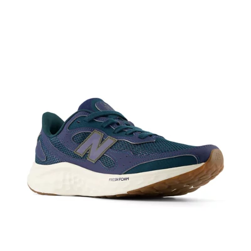 Tekaški copati New Balance Fresh Foam Arishi v4 Tiralux "Navy & Medusa Green" | Moški | Tek | 02 | SPORTSHOWROOM