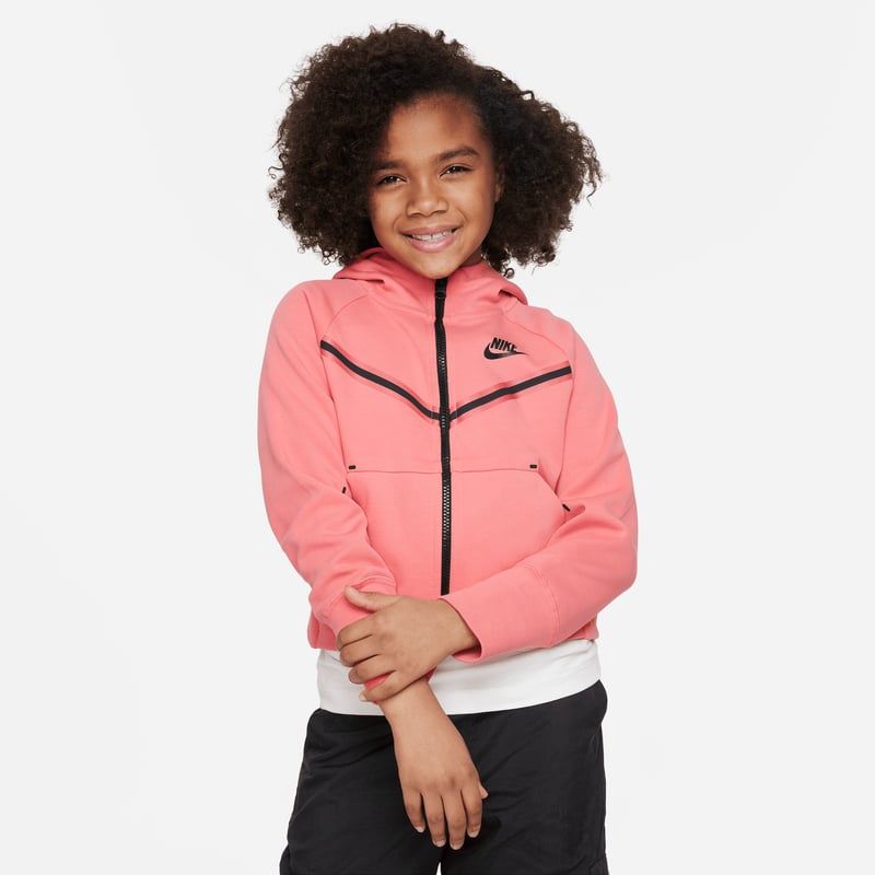 Nike Tech Fleece hoodie | Pink | TECH FLEECE