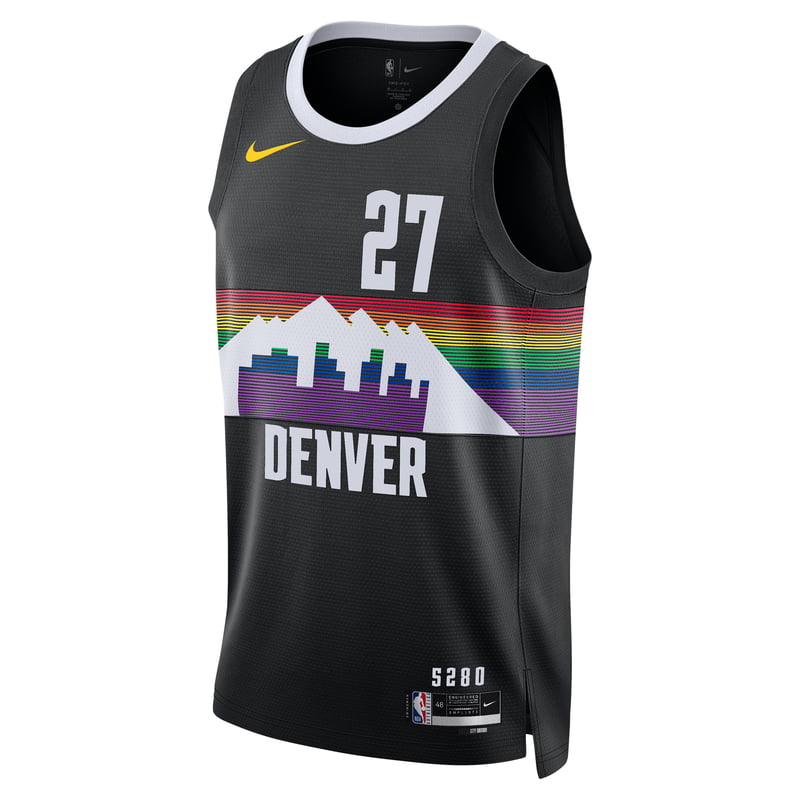 Nike Denver Nuggets City Edition NBA Swingman Jamal Murray HM5979-013 01
