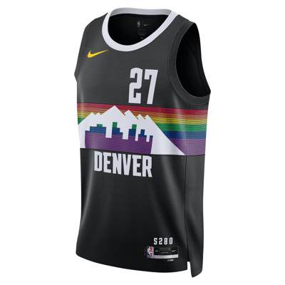 Nike Denver Nuggets City Edition NBA Swingman Jamal Murray HM5979-013 01