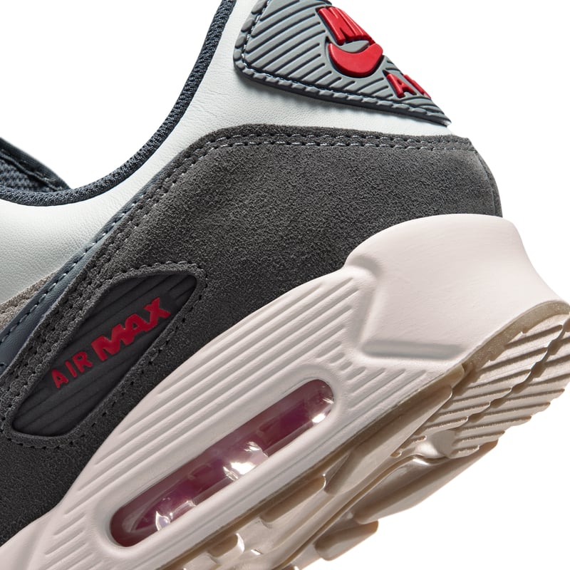 Nike Air Max 90 Premium sneakers "Summit White & College Grey" | Heren | Sportstyle | 08 | SPORTSHOWROOM