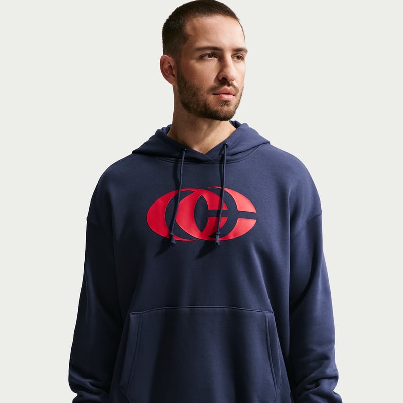 Nike Caitlin Clark Phoenix Fleece Pullover Hoodie "Midnight Navy & University Red" | Damen | Sportstyle & Basketball | 03 | SPORTSHOWROOM