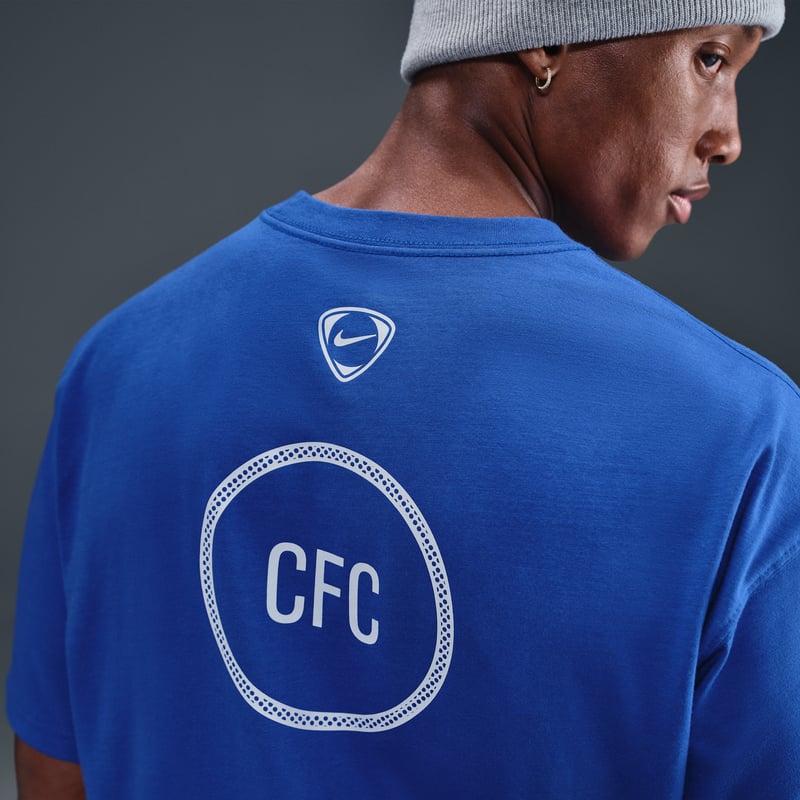 Nike Chelsea F.C. Total 90 Shirt "Game Royal & Field Silver" | Men | Football | 02 | SPORTSHOWROOM