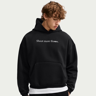 Nike Caitlin Clark Standard Issue Therma-FIT Brushed Pullover Hoodie "Black & Pale Ivory" | Heren | Basketbal | 01 | SPORTSHOWROOM