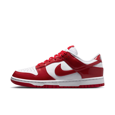 Superge Nike Dunk Low SE ‘Patent’ "White & University Red" | Ženske | Sportstyle | 01 | SPORTSHOWROOM