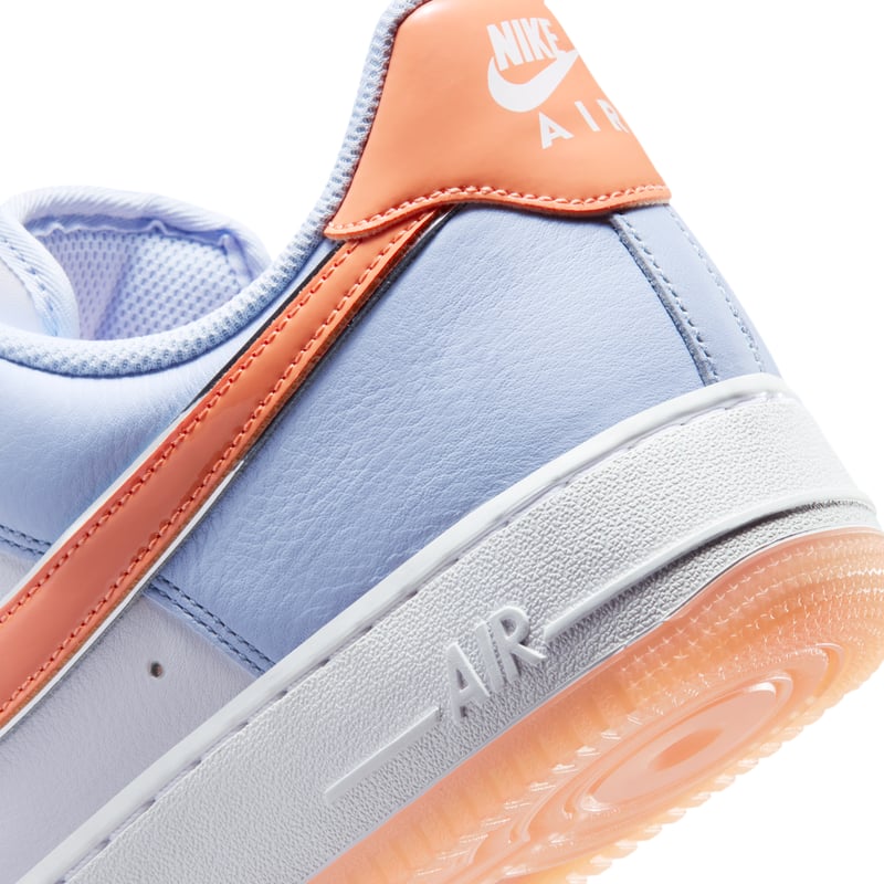 Nike Air Force 1 '07 trainers "Hydrogen Blue & Orange Frost" | Men | SportStyle | 08 | SPORTSHOWROOM