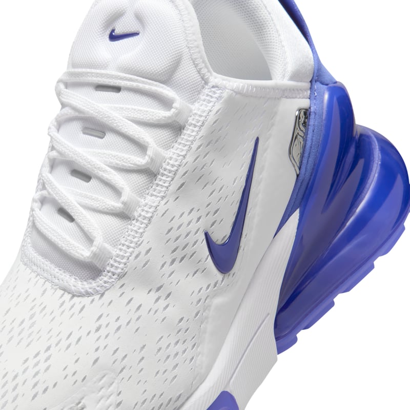 Nike Air Max 270 Premium trainers "White & Sapphire" | Women | SportStyle | 07 | SPORTSHOWROOM