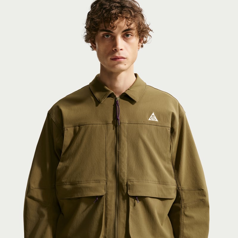 Nike ACG "Smith Summit" UV Jakke "Olive Flak & Anthracite" | Herre | | 01 | SPORTSHOWROOM