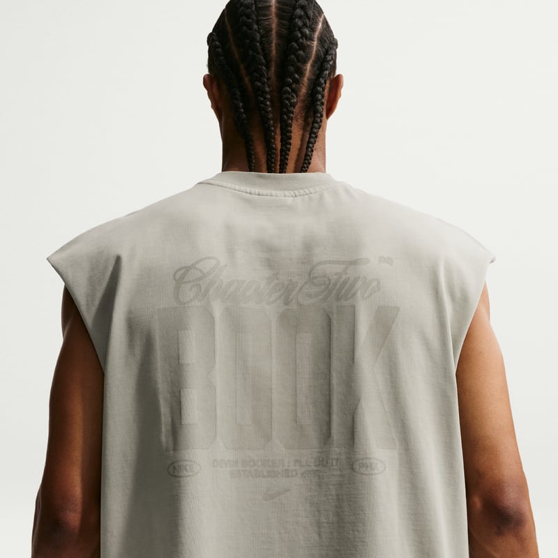 Top Nike Book Standard Issue Dri-FIT Sleeveless Game "Dark Stucco" | Uomo | Pallacanestro | 02 | SPORTSHOWROOM