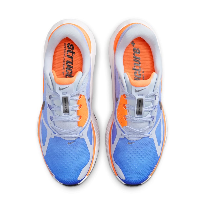 Nike Structure Plus runners "Hydrogen Blue & Total Orange" | Men | Running | 04 | SPORTSHOWROOM