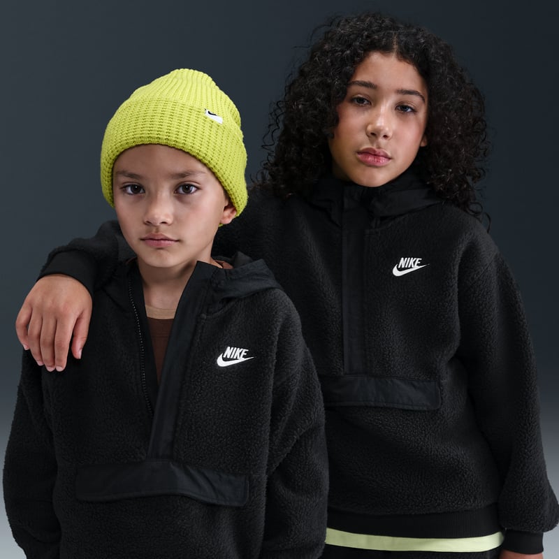 Nike Club Fleece Loose 1/4-Zip HV0383-010 01