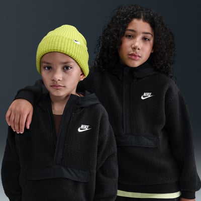Nike Club Fleece Loose 1/4-Zip HV0383-010 01