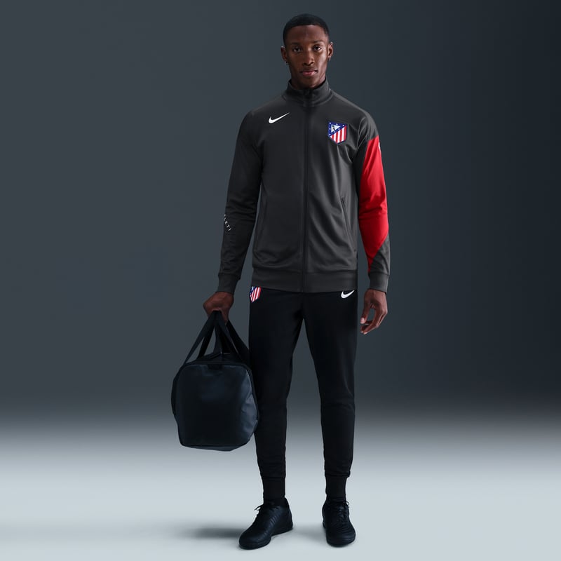 Nike Atlético Madrid Strike Third Dri-FIT Total 90 Knit Tracksuit "Anthracite & Sport Red" | Men | Football | 01 | SPORTSHOWROOM